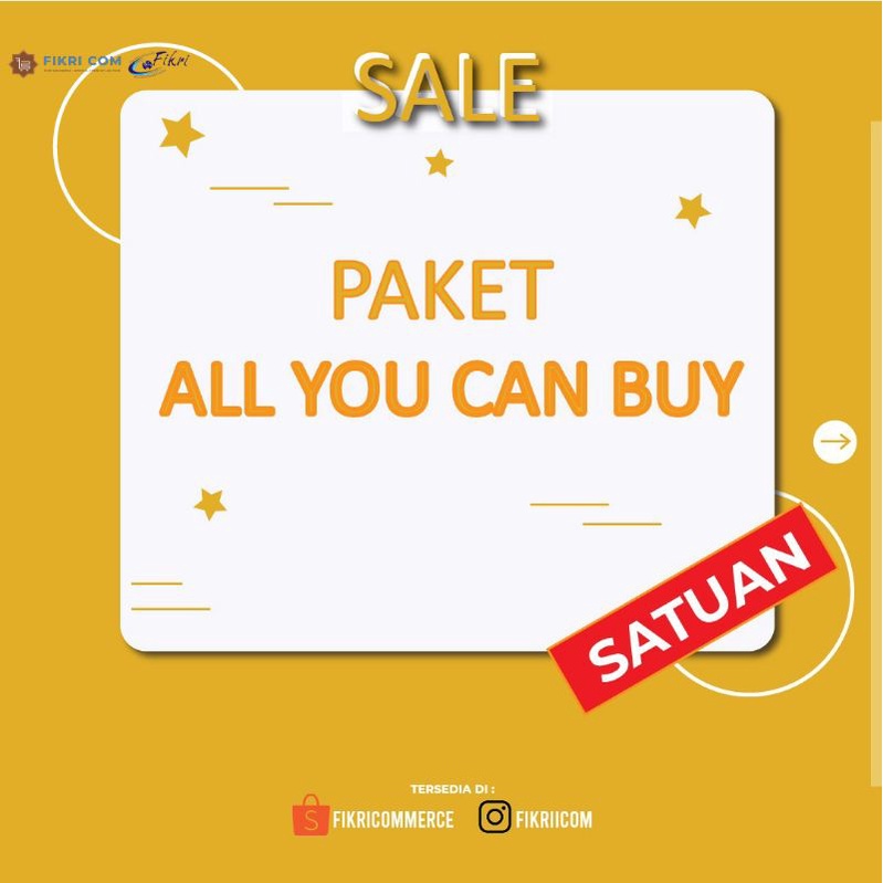 

Paket Hampers Main Produk "All You Can Buy