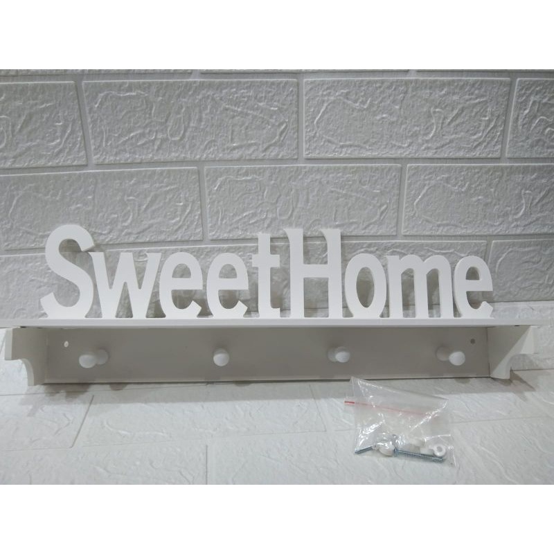 RAK DINDING GANTUNGAN SWEET HOME