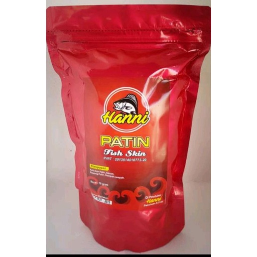 

Rambak ikan patin original Hanni kemasan 80gram