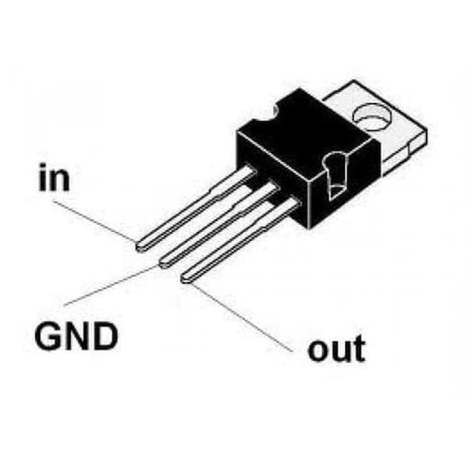 Ic 7812 12V 12 Volt Dc Linear Voltage Regulator Dip To-220 Efgad774