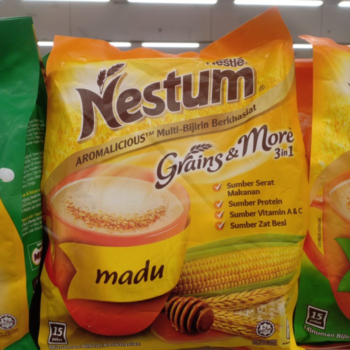 

Nestum 3in1 grains more honey 15x28 gram