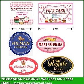 

[(BAYAR DITEMPAT) Sticker Label Produk untuk Toples dan Merk Kemasan Produk Isi 100 Pcs