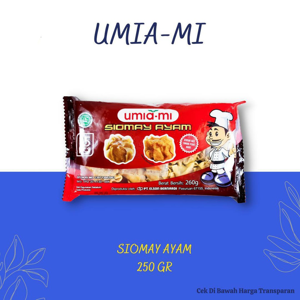 

ADDRIELLA Umiami Siomay Ayam 250gr | Umiami/Frozenfood/Frozenfood Murah