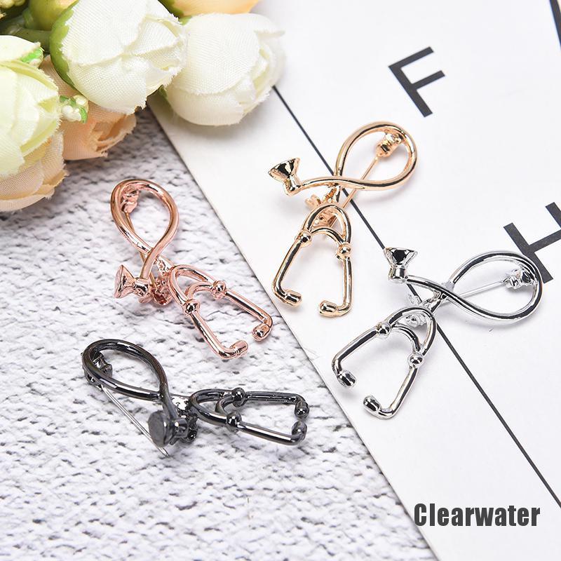 Bros Pin Desain Stetoskop Medis Untuk Dokter Perawat-1