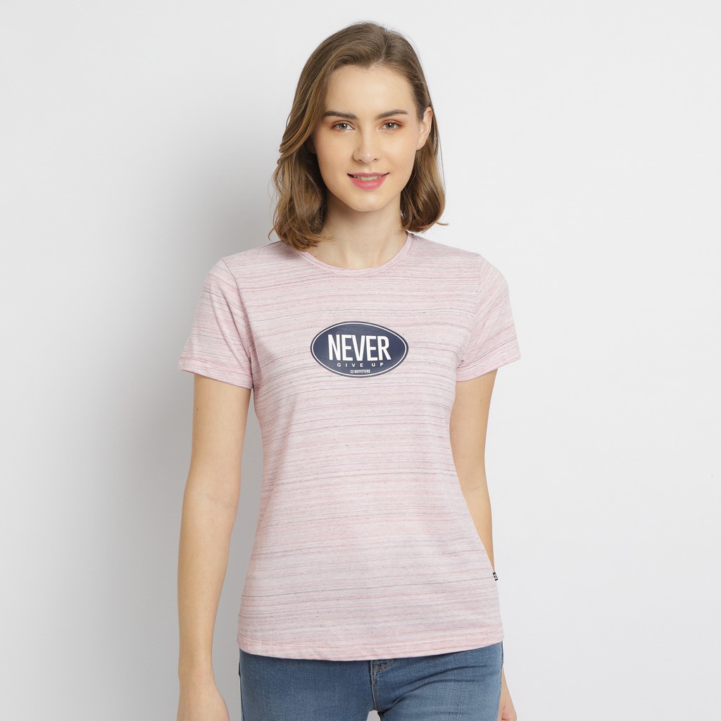 C2 Rahmie Pink T-Shirt Wanita