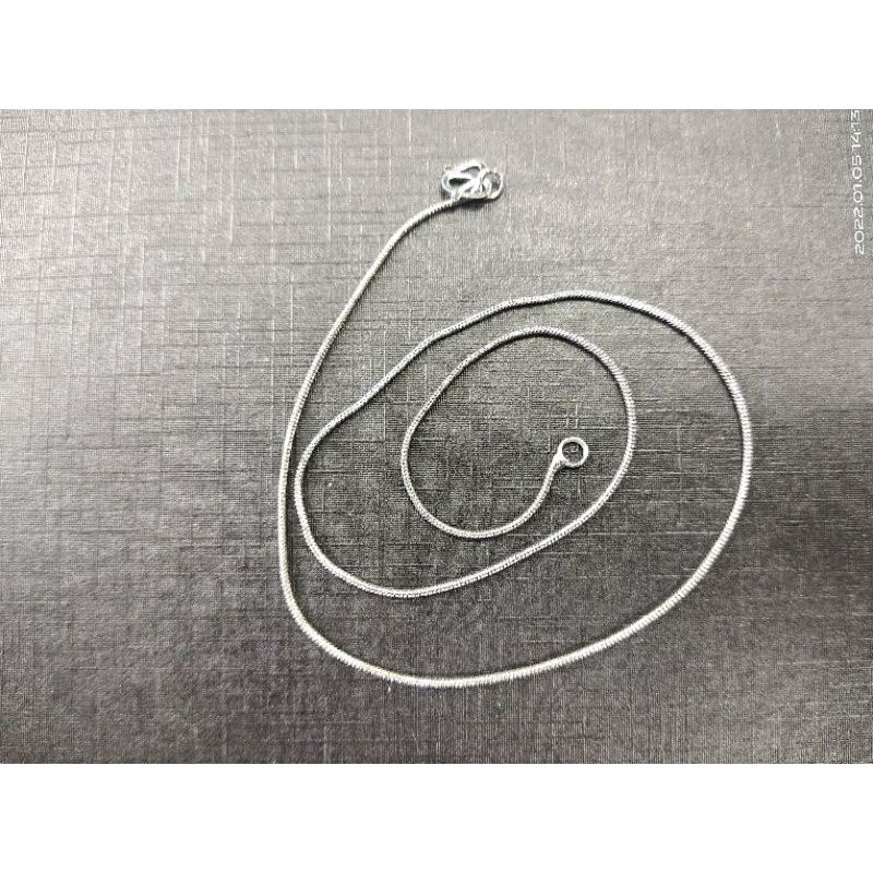 kalung imitasi bahan RODIUM