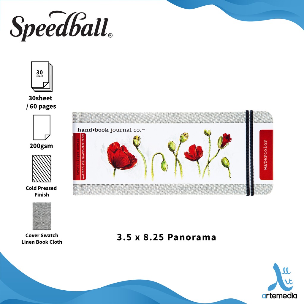 

Speedball Watercolor Journal Hand Book Panorama