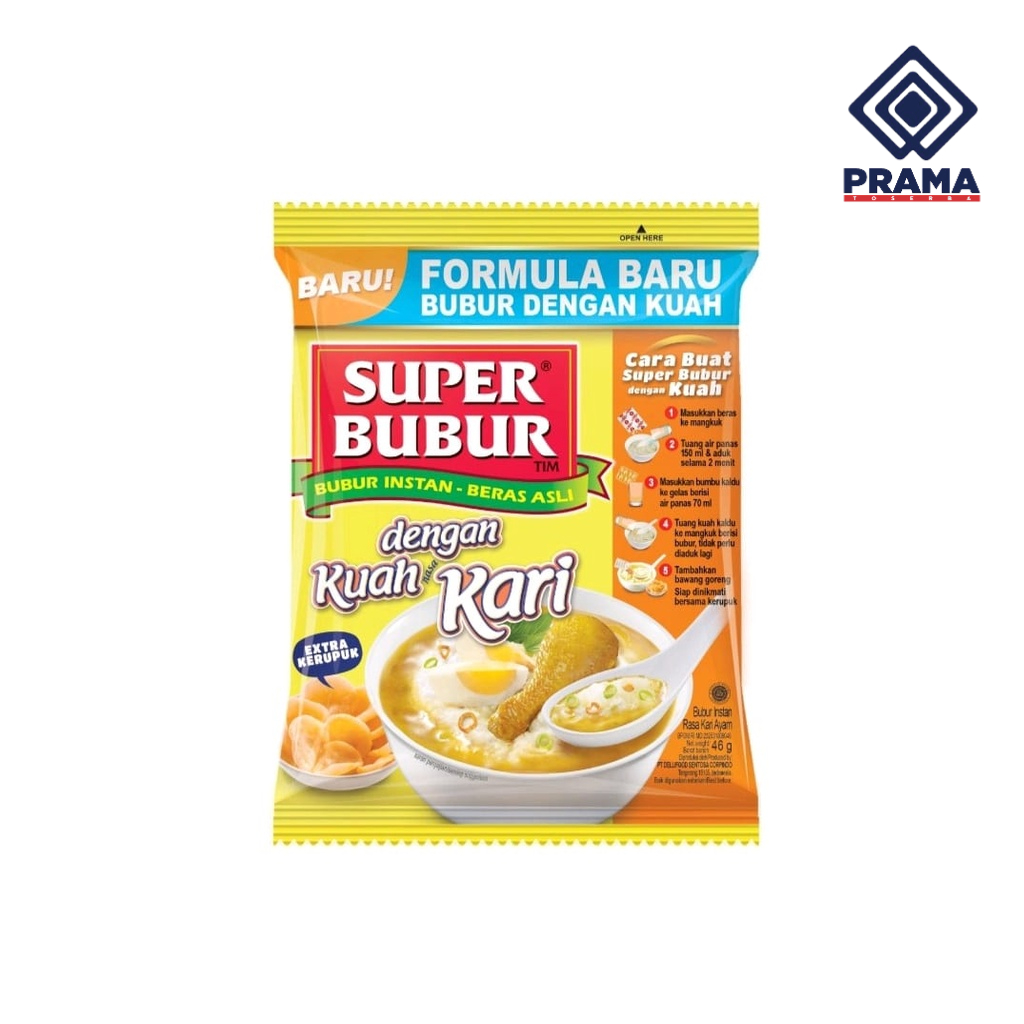 

SUPER BUBUR KUAH KARI 46GR