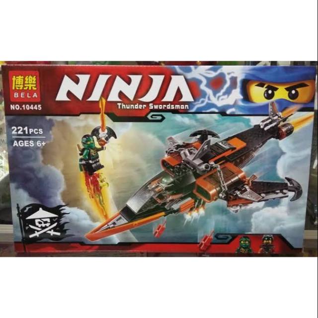 Brick Bela 10445 Ninja 221pcs