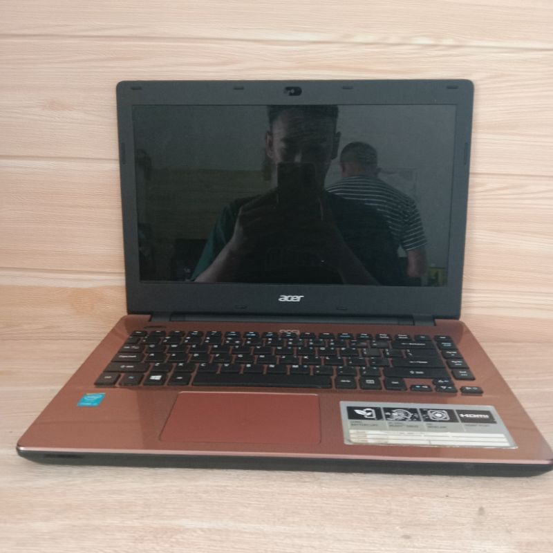 laptop acer E5-471 i3-4005 4gb/500gb second