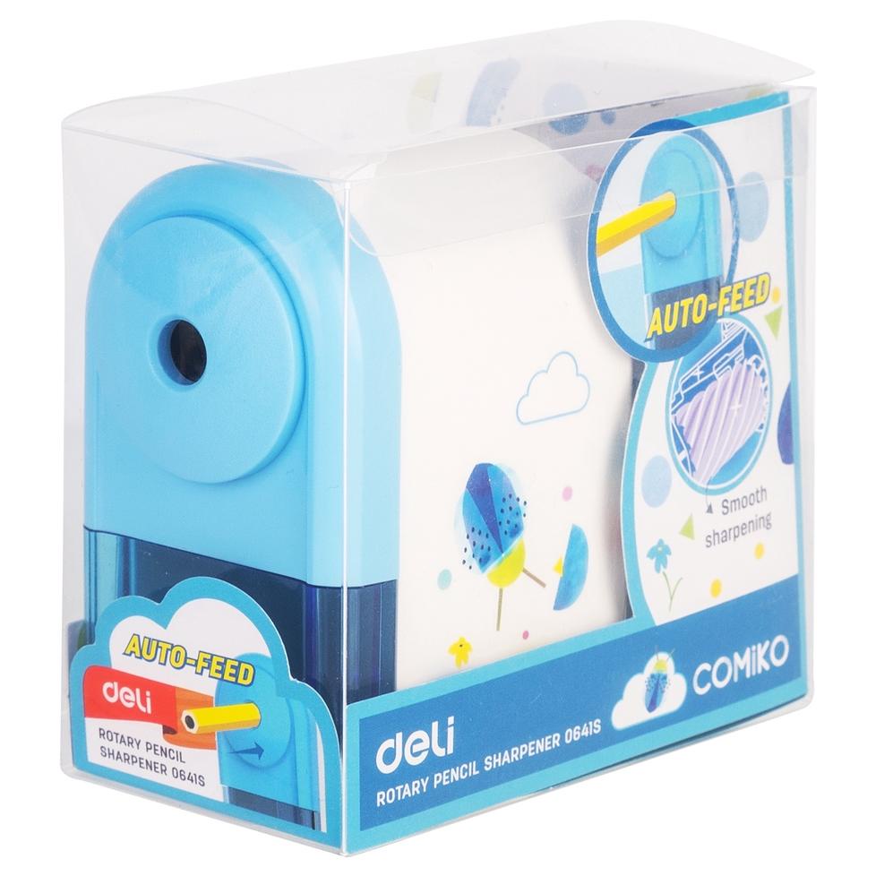 

[STN.20No21т] Deli Pencil Sharpener / Rautan Pensil Auto-feed Motif Kartun Simple dan Lucu E0641S