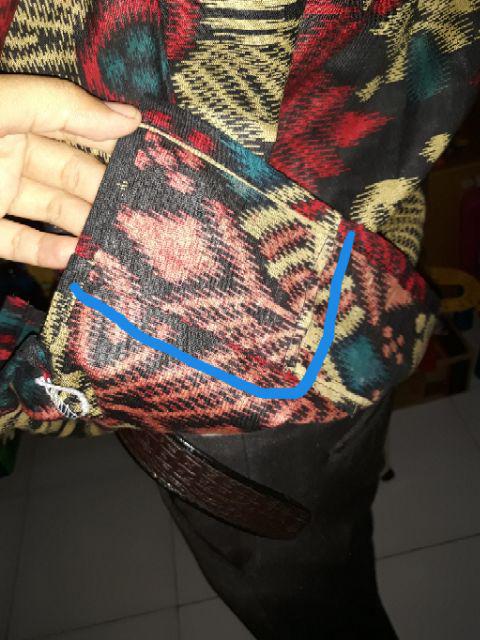 New Arrival Distro Batik Pria Bordir Sogan Hrb026 Batikaf Notoarto Batik Ipnu-ippnu Hem Pria Bel