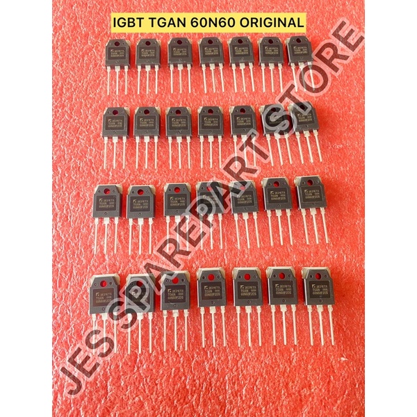 IGBT 60N60 TRINNO TRANSISTOR MESIN LAS ORI BISA PENGGANTI IGBT 40N60