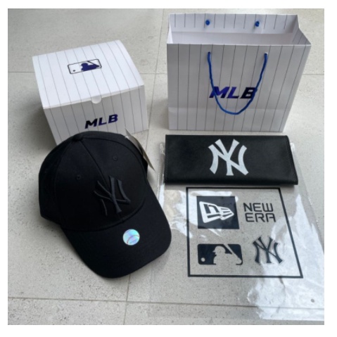 TOPI MLB NEW YORK YANKEES CAP FULL BLACK TERBAIK
