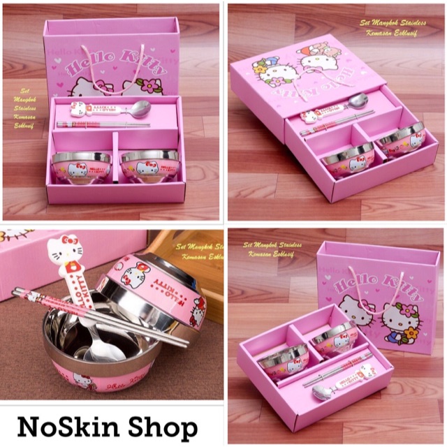 SET MANGKOK STAINLESS ANAK
