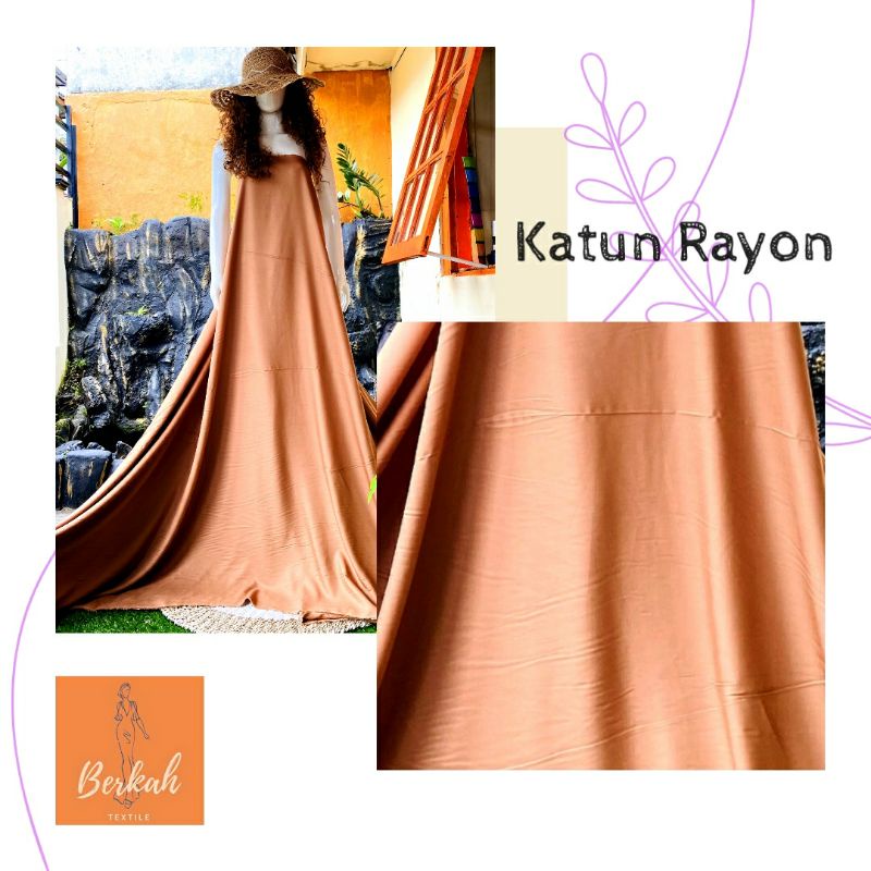 Kain Katun Rayon Polos