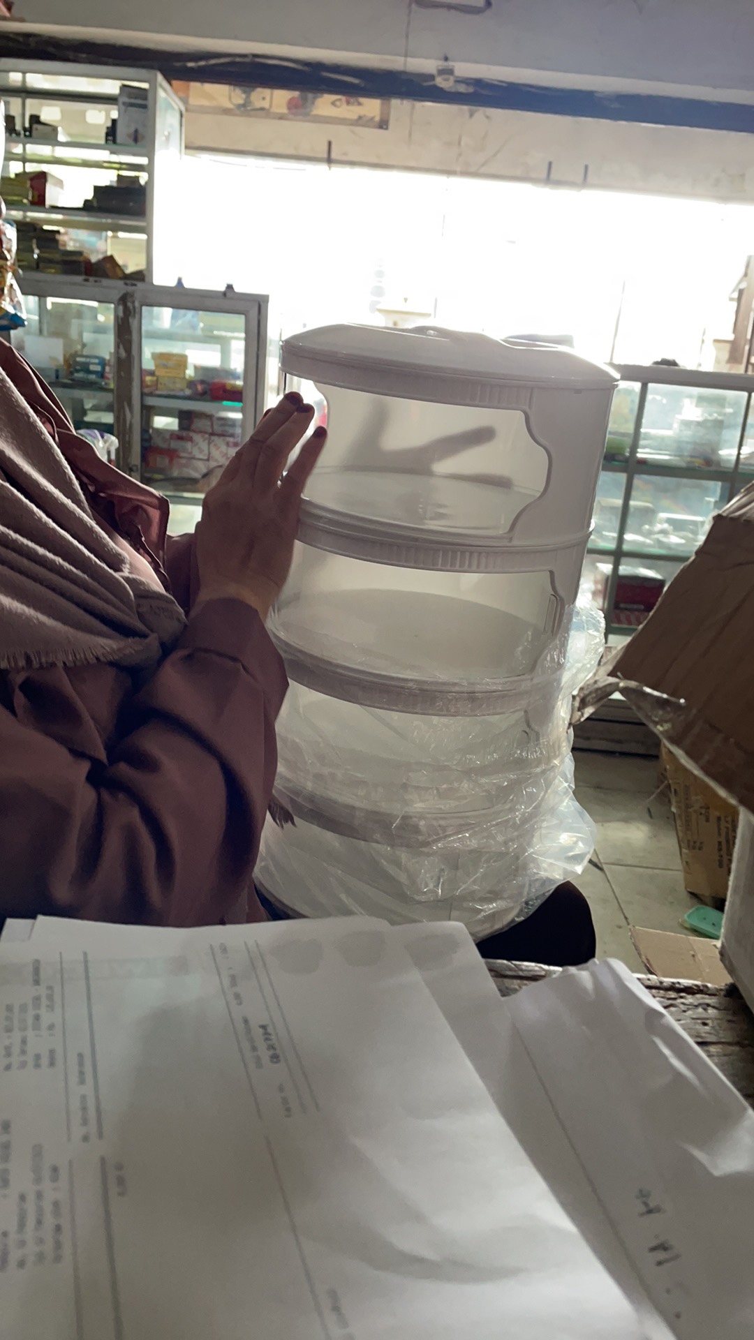 Tudung Saji 4 Susun / Tempat Penyimpanan Makanan