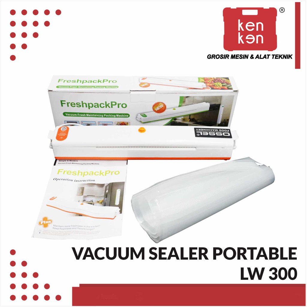 OSSEL Vacum / Vacuum / Vakum Sealer Makanan Food Packing Machine