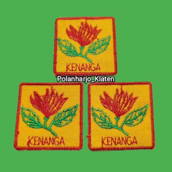 Tanda Regu Pramuka Putri Kenanga / Tanda Regu Pramuka Kenanga / Tanda Regu Kenanga