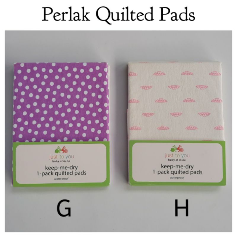 Perlak Bayi Alas Ompol Waterproof Baby Pads Kain Flanel Wonderpads