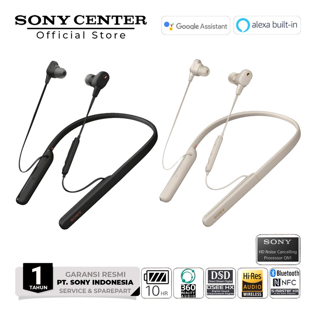 Sony WI-1000XM2 Wireless NC Earphones / WI1000XM2 / WI 1000X M2