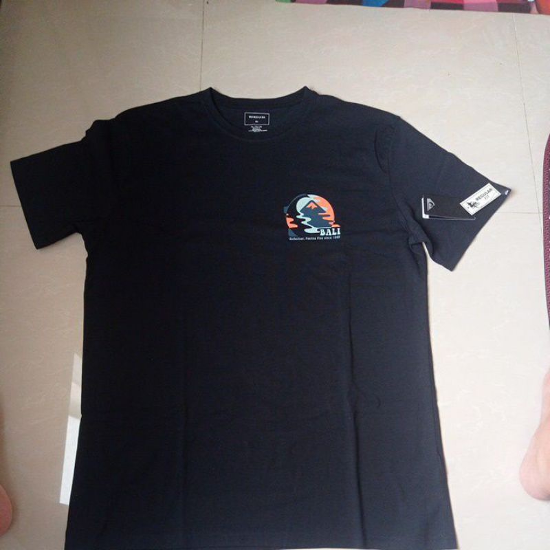 kaos QUIKSILVER BALI ARCADE DREAMS original hitam size XL
