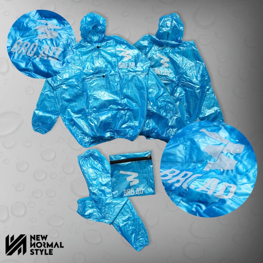 RAINWALK Jas Mantel Mantol Raincoat Hujan Ujan Pria Wanita Dewasa Murah Keren Premium Outdoor