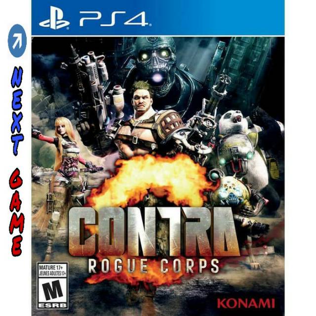 PS4 Contra Rogue Corps Region 3