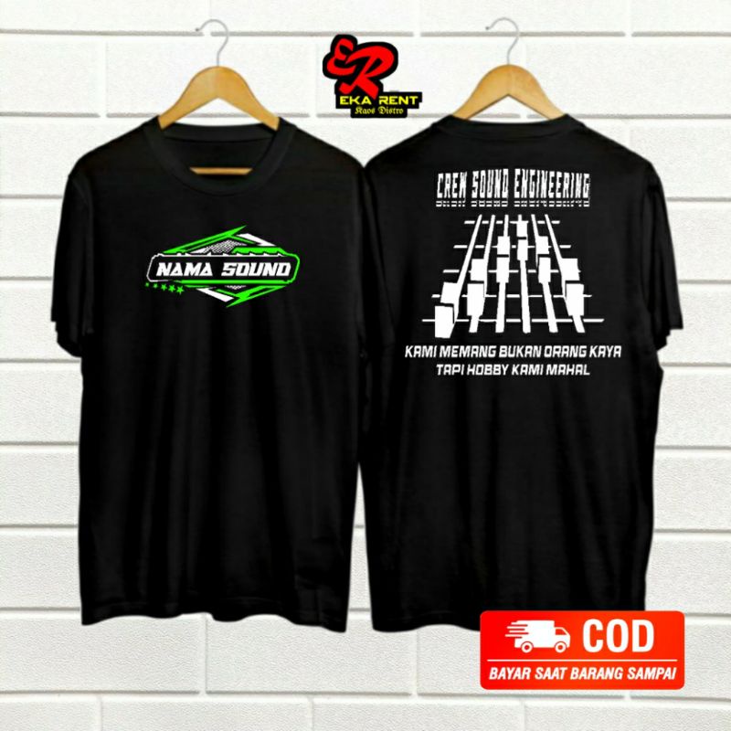 BAJU KAOS OPERATOR SOUND SYSTEM / KAOS PRIA