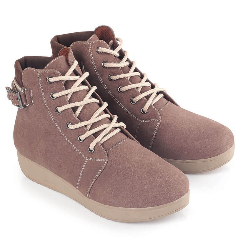 Sepatu Boots Wanita - Boots Panjang Wanita - Sepatu Wanita - Boots Tali Wanita - Sepatu Tinggi