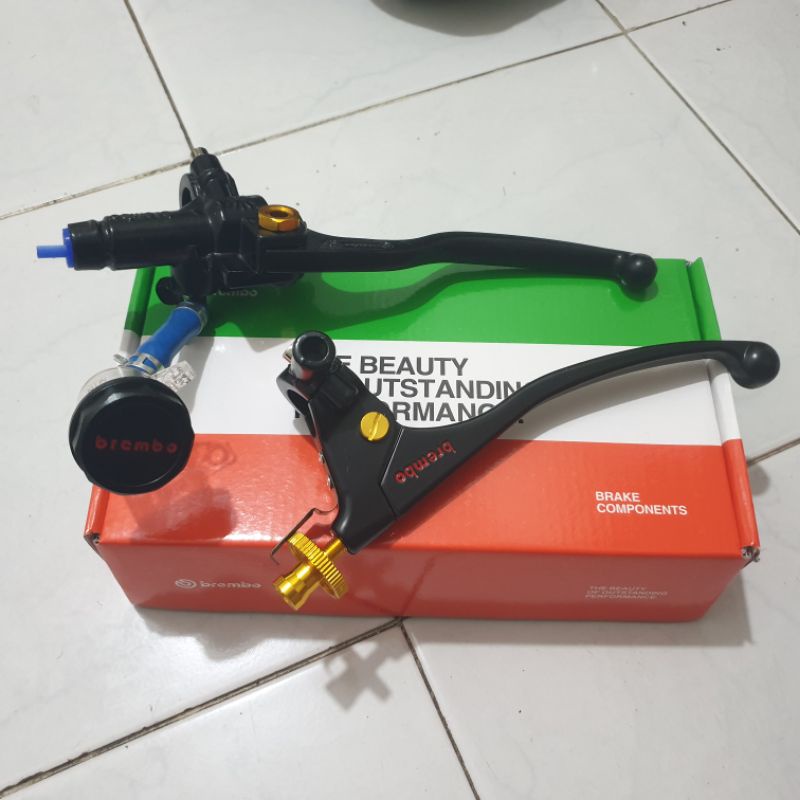 Master Rem Brembo Clasic Classic Kanan - Kiri Plus 1 Tabung Universal Beat Scoopy Mio Vario Vixion