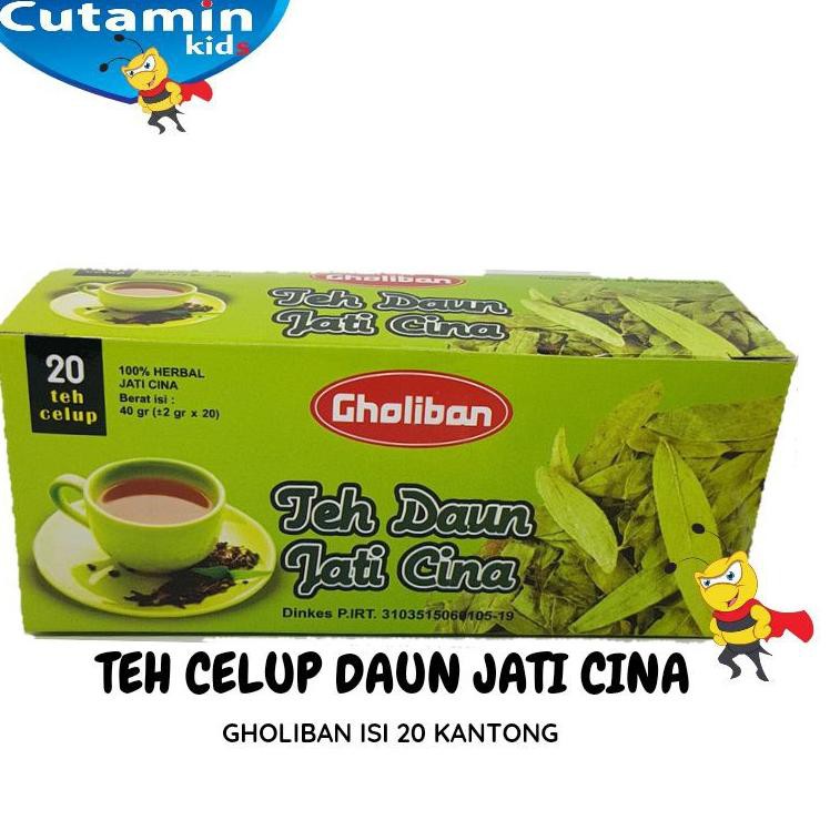 

➔nk TEH DAUN JATI CINA CELUP/ SEDUH GHOLIBAN HERBAL ISI 20'' ORIGINAL ✹ ✹