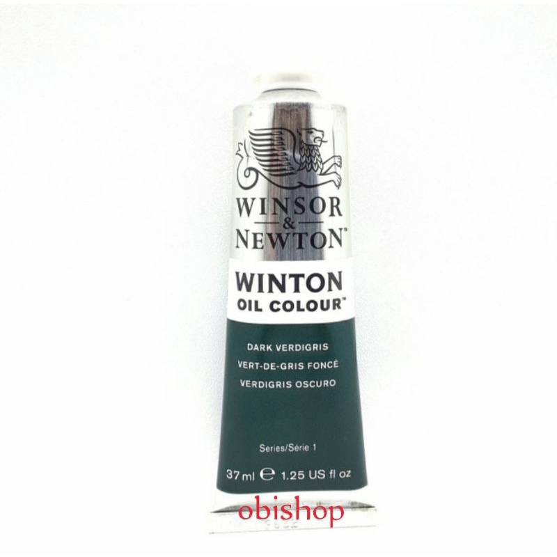 

Cat Minyak Winton Oil Colour 37 ml Dark Verdigris Winsor & Newton