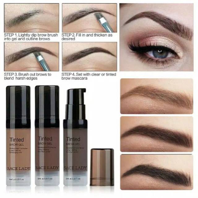 Sace Lady Tinted Brow Gel Waterproof