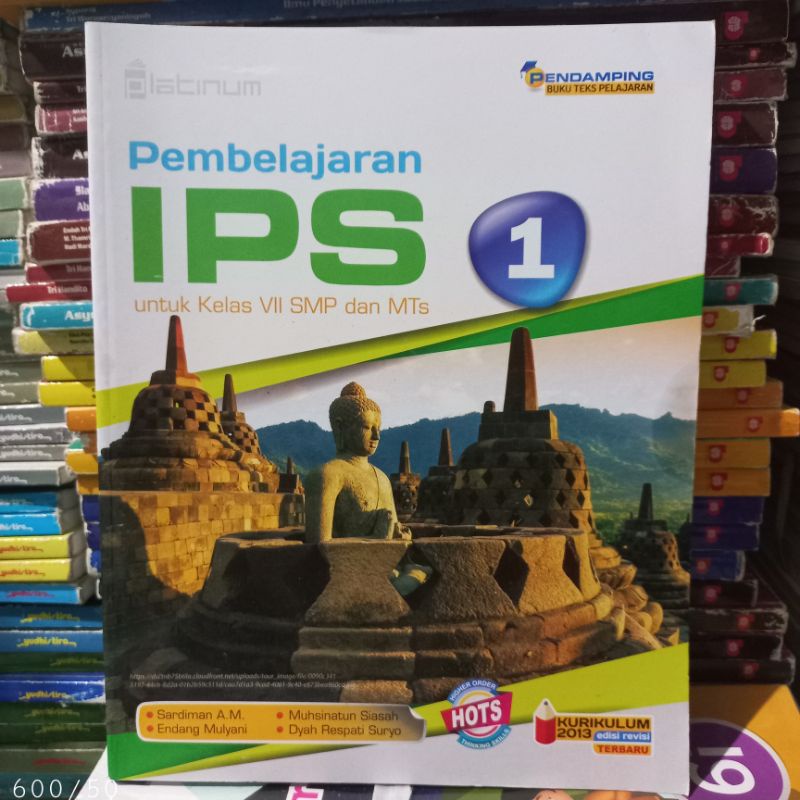 BUKU BEKAS IPS SMP KELAS 1 PLATINUM
