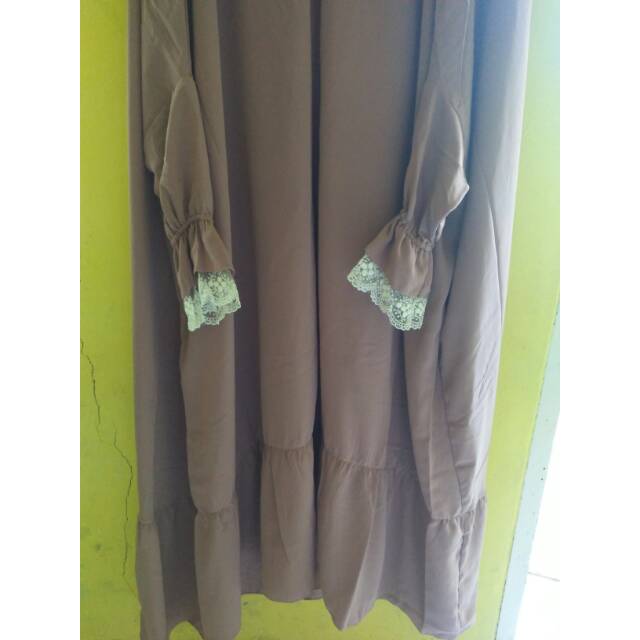 Preloved floor khimar