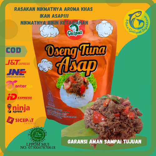 OSENG MERCON  TUNA ASAP SUWIR INSTAN  (150 GRAM)