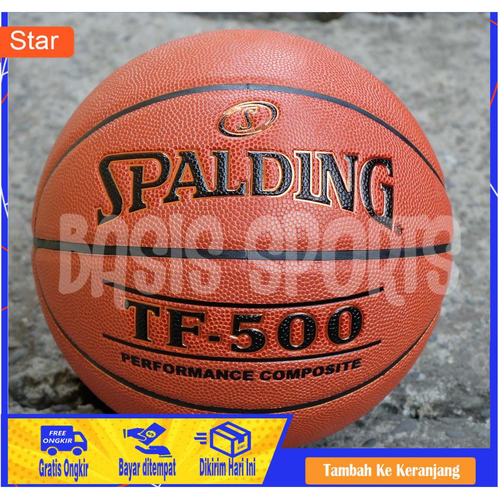 BAYAR DITEMPAT - BOLA BASKET SPALDING TF 500 XL486