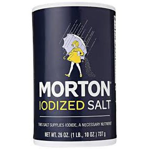 

Morton Iodized salt 737gr