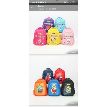 Tas glamoas bt21 dan among us