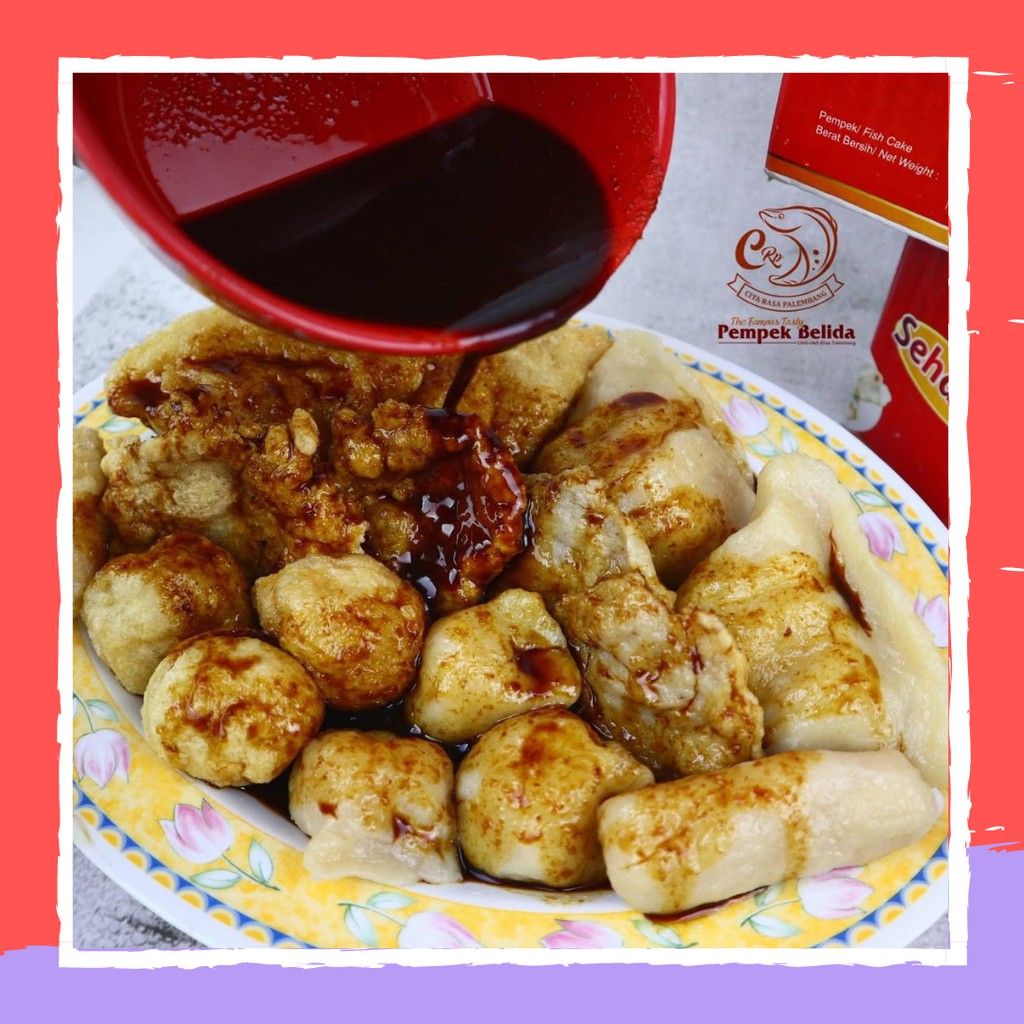 

Pempek Palembang Campur, Kapal Selam, Kulit, Adaan, Telur Kecil, Lenjer Kecil empek-empek terlaris