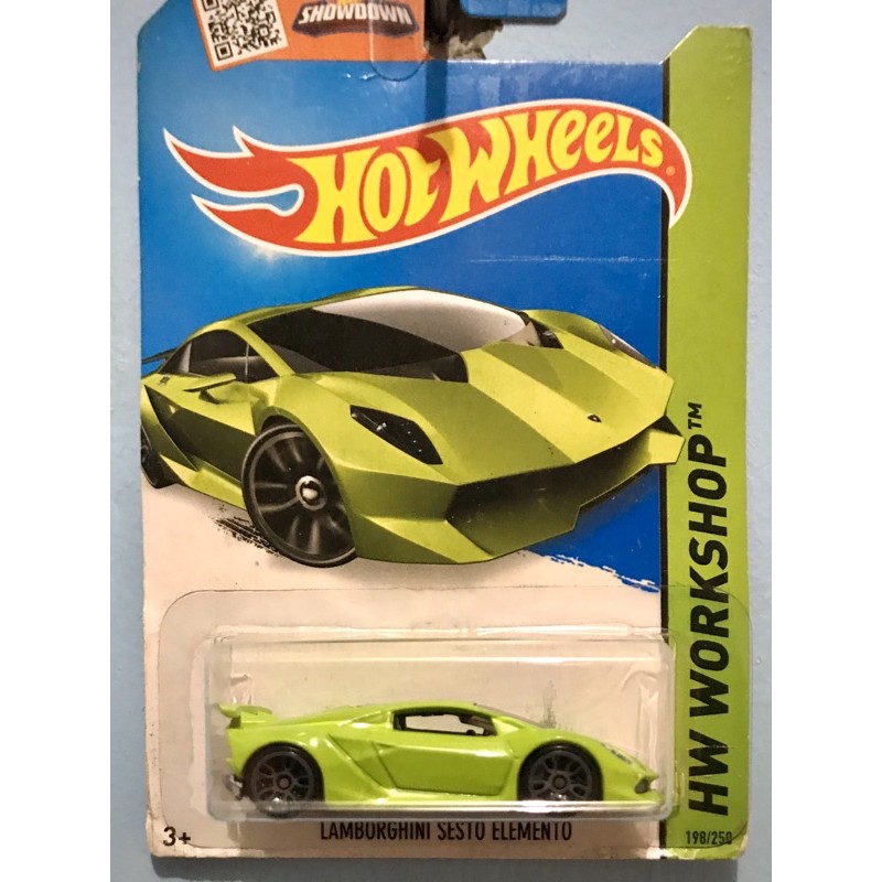 Hot Wheels - Lamborghini Sesto Elemento Hijau
