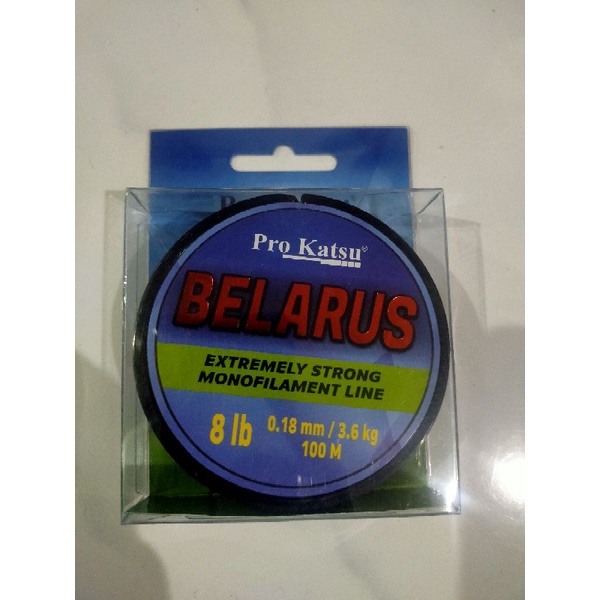 Senar pancing Pro Katsu Belarus ( tersedia ukuran 8Lb, 10Lb, 12Lb, 15Lb, 20Lb )