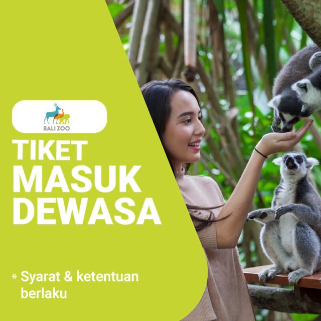 Tiket Masuk Bali Zoo - Dewasa (Domestik)