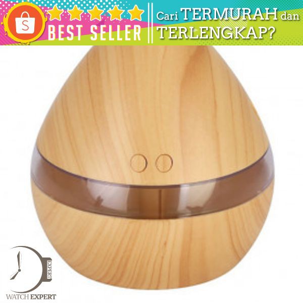 Taffware Aromatherapy Air Humidifier Wood 300ml - Humi H218 - Wooden