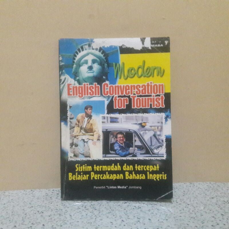 Jual BUKU MODERN ENGLISH CONVERSATION FOR TOURIST - SISTIM TERMUDAH DAN ...