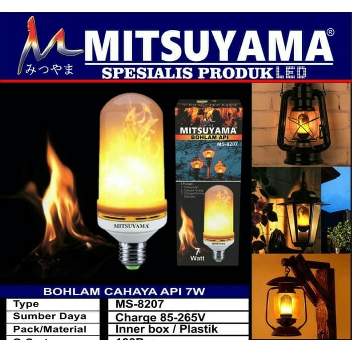  Lampu  Led Api Bohlam  Lampu  Led Taman  E27 Flame Effect 