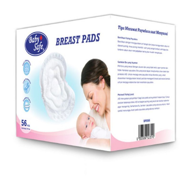 BABYSAFE BREASTPAD 56PCS