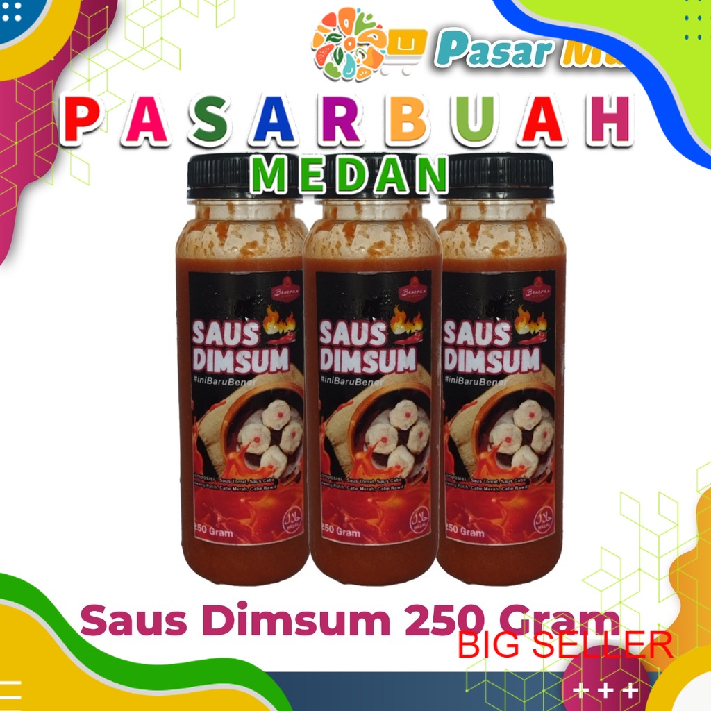 

Distributor Saus Dimsum 250 Gram / Botol - Pasar Buah Medan