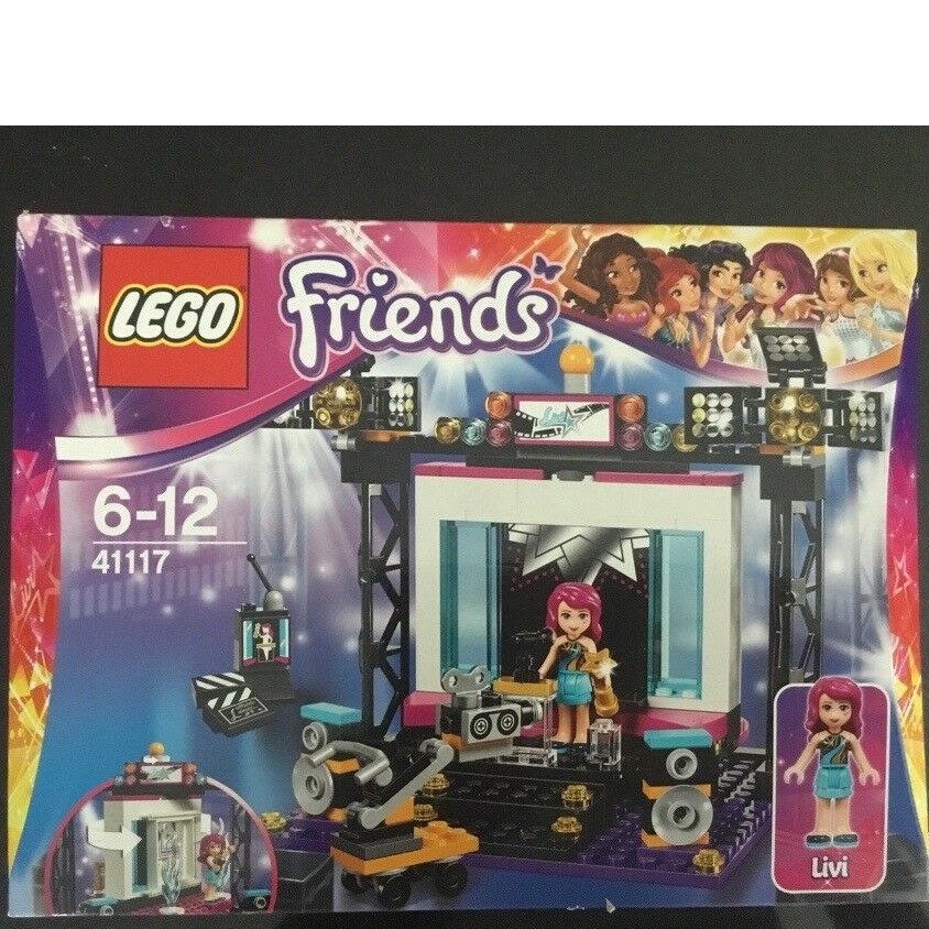 Lego Friends Pop Star Tv Studio Livi 41117 194 Pcs Shopee Indonesia